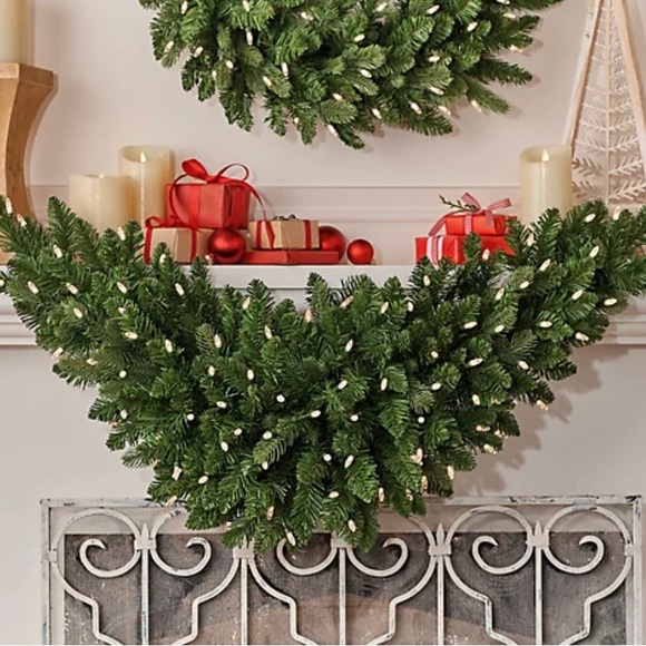 NEW Bethlehem Lights 48" Green Color Flip Swag Garland - Picture 2 of 4